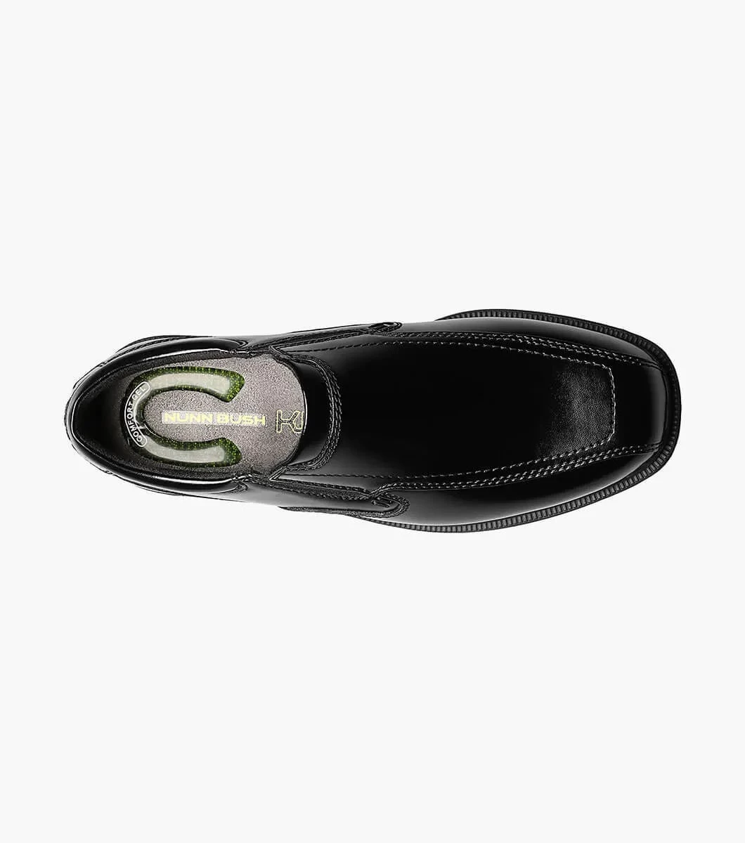 'Nunn Bush' Men's Bleeker Street Slip On - Black 2 'Nunn Bush' Men's Bleeker Street Slip On - Black - Image 2