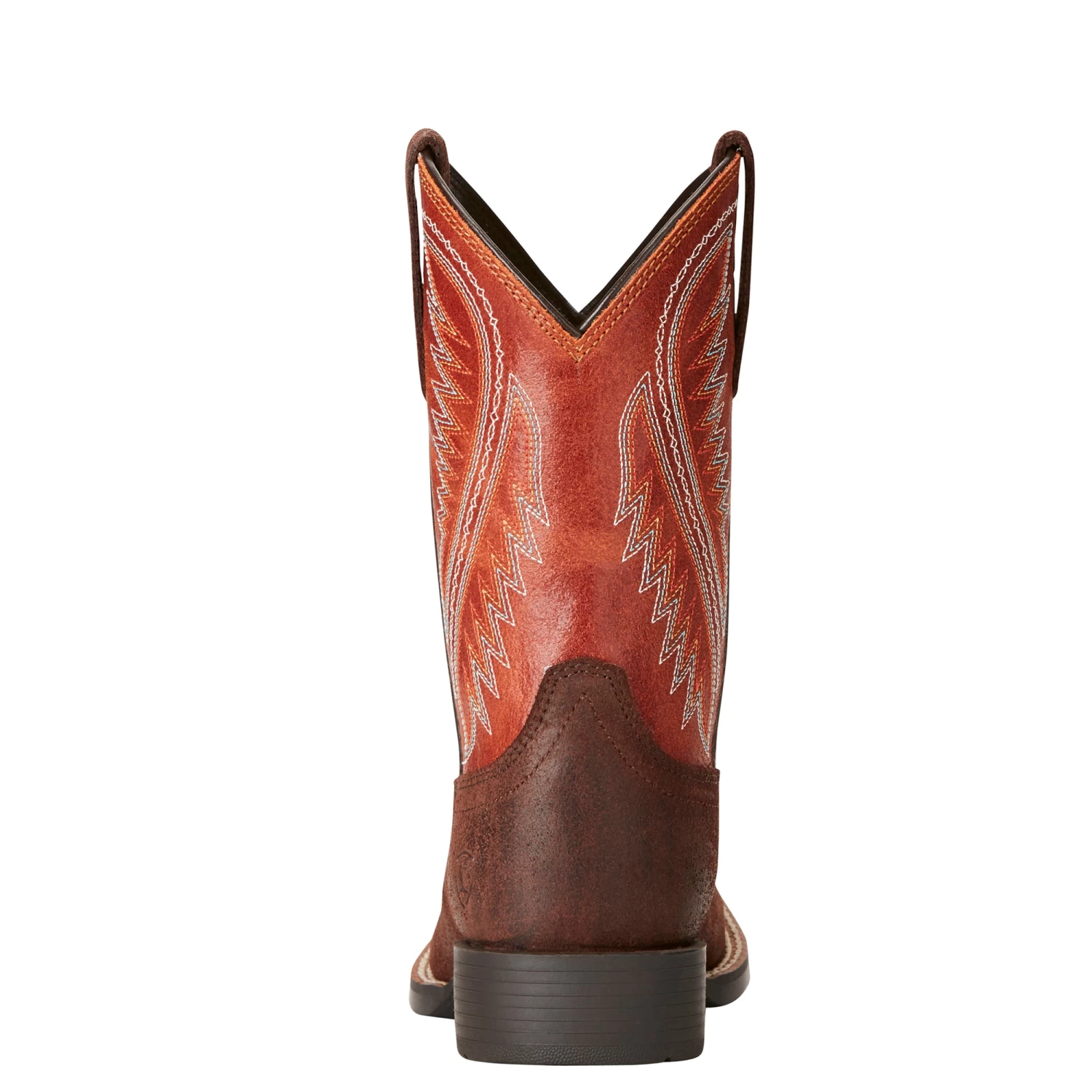 'Ariat' Youth 8" Hoolihan Alamo - Orange / Brown 3 'Ariat' Youth 8" Hoolihan Alamo - Orange / Brown - Image 3