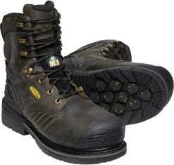 'Keen Utility' Men's 8" Philadelphia 600GR EH WP Comp Toe - Cascade Brown / Black -Footwear Sales Store 1022081 PPS large 1024x1024@2x