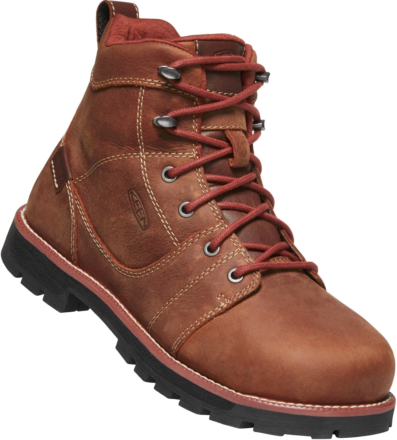 'Keen Utility' Women's 6" Seattle WP Safety Toe - Gingerbread / Black 2 'Keen Utility' Women's 6" Seattle WP Safety Toe - Gingerbread / Black - Image 2