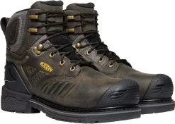 'Keen Utility' Men's 6" Philadelphia WP Comp Toe - Cascade Brown / Black -Footwear Sales Store 1022110 PLA large 1024x1024@2x