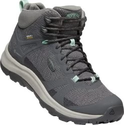 'Keen Outdoor' Women's Terradora II WP Mid Hiker - Magnet / Ocean Wave -Footwear Sales Store 1022353 FLR large 1024x1024@2x