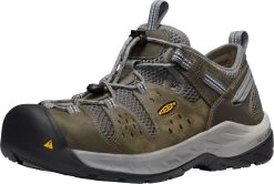 'Keen Utility' Men's Atlanta Cool EH ESD Steel Toe - Gargoyle / Midnight Navy -Footwear Sales Store 1023217 F3Q large 1024x1024@2x