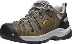 'Keen Utility' Men's Flint II EH Steel Toe - Gargoyle / Paloma -Footwear Sales Store 1023267 F3Q large 1024x1024@2x