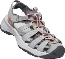 'Keen Outdoor' Women's Astoria West Sandal - Grey / Coral 11 'Keen Outdoor' Women's Astoria West Sandal - Grey / Coral -Footwear Sales Store 1023589 FLR large 1024x1024@2x