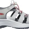 'Keen Outdoor' Women's Astoria West Sandal - Grey / Coral