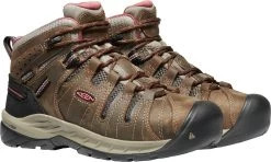 'Keen Utility' Women's Flint II EH WP Mid Hiker - Cascade Brown / Brick Dust -Footwear Sales Store 1025246 PLA large 1024x1024@2x