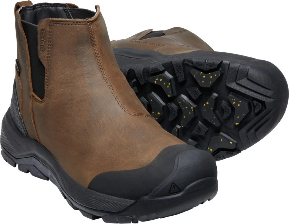 'Keen Outdoor' Men's Revel IV Chelsea Insulated WP Boot - Canteen / Black 4 'Keen Outdoor' Men's Revel IV Chelsea Insulated WP Boot - Canteen / Black - Image 4