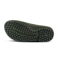 'OOFOS' Unisex OOahh Slide Sandal - Forest Green -Footwear Sales Store 1100FORGREEN shot7 1024x1024@2x