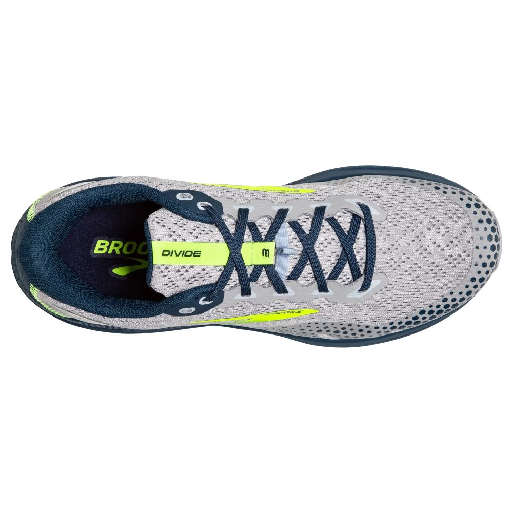 'Brooks' Men's Divide 3 - Alloy / Titan / Nightlife 2 'Brooks' Men's Divide 3 - Alloy / Titan / Nightlife - Image 2