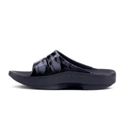 'OOFOS' Women's OOahh Slide Limited Edition - Black / Gray / Camo -Footwear Sales Store 1103BLKGRYCMO 4 1024x1024@2x
