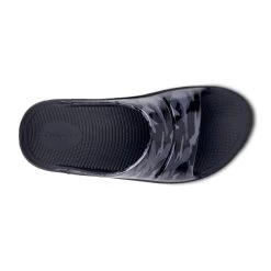'OOFOS' Women's OOahh Slide Limited Edition - Black / Gray / Camo -Footwear Sales Store 1103BLKGRYCMO 6 1024x1024@2x