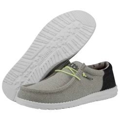 'Hey Dude' Men's Wally Funk - Blue Grey -Footwear Sales Store 110412616 wally funk blue grey left 3 1024x1024@2x