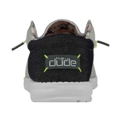 'Hey Dude' Men's Wally Funk - Blue Grey -Footwear Sales Store 110412616 wally funk blue grey left 5 1024x1024@2x