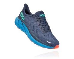 Best Seller 16 'Hoka' Men's Clifton 8 - Outer Space / Vallarta Blue