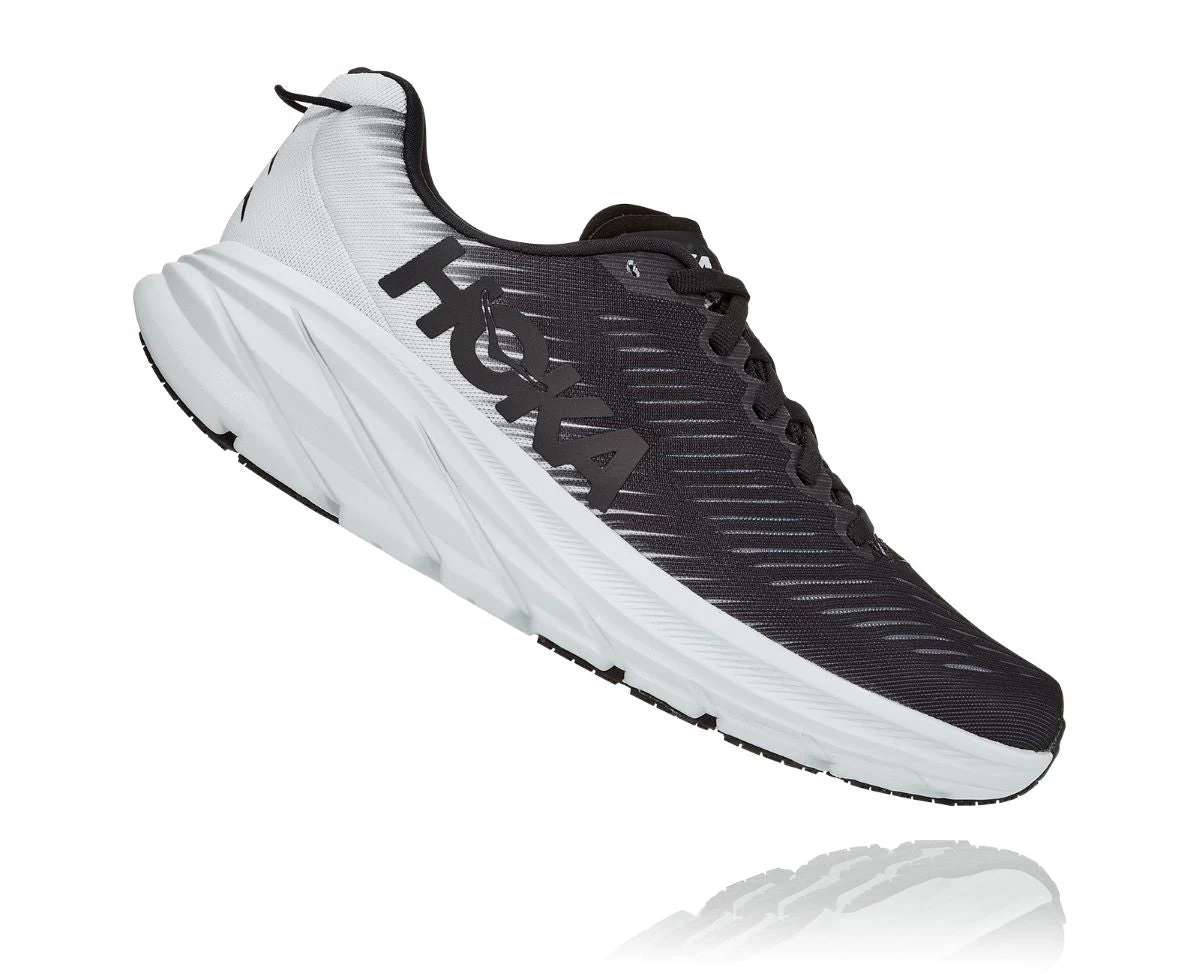 'HOKA' Women's Rincon 3 - Black / White 5 'HOKA' Women's Rincon 3 - Black / White - Image 5