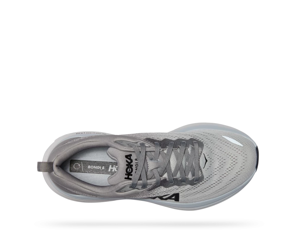'HOKA' Men's Bondi 8 - Sharkskin / Harbor Mist (X-Wide) 2 'HOKA' Men's Bondi 8 - Sharkskin / Harbor Mist (X-Wide) - Image 2