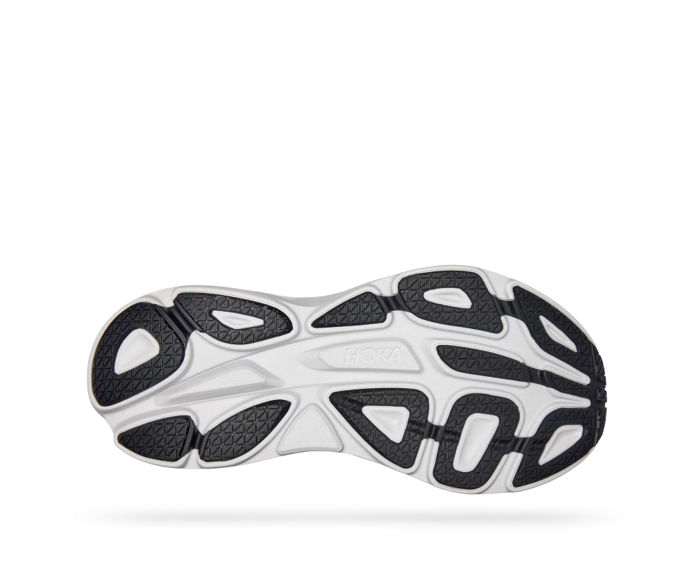 'HOKA' Men's Bondi 8 - Sharkskin / Harbor Mist (Wide) 3 'HOKA' Men's Bondi 8 - Sharkskin / Harbor Mist (Wide) - Image 3