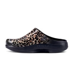 'OOFOS' Women's OOcloog Luxe Pixel Clog - Black / Black Leopard 11 'OOFOS' Women's OOcloog Luxe Pixel Clog - Black / Black Leopard -Footwear Sales Store 1203BLKLEOPRD shot4 1024x1024@2x