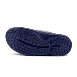 'OOFOS' Women's OOcloog Clog Limited Edition - Navy / Silver Snake -Footwear Sales Store 1203NVYSILSNK shot7 1024x1024@2x