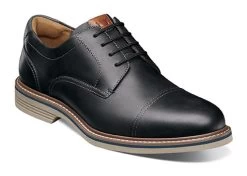 'Florsheim' Men's Norwalk Cap Toe Oxford - Black