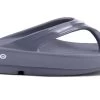 'OOFOS' Women's OOlala Luxe Thong - Slate