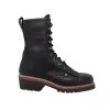 'Adtec' Men's 10" Fireman Logger WP - Black