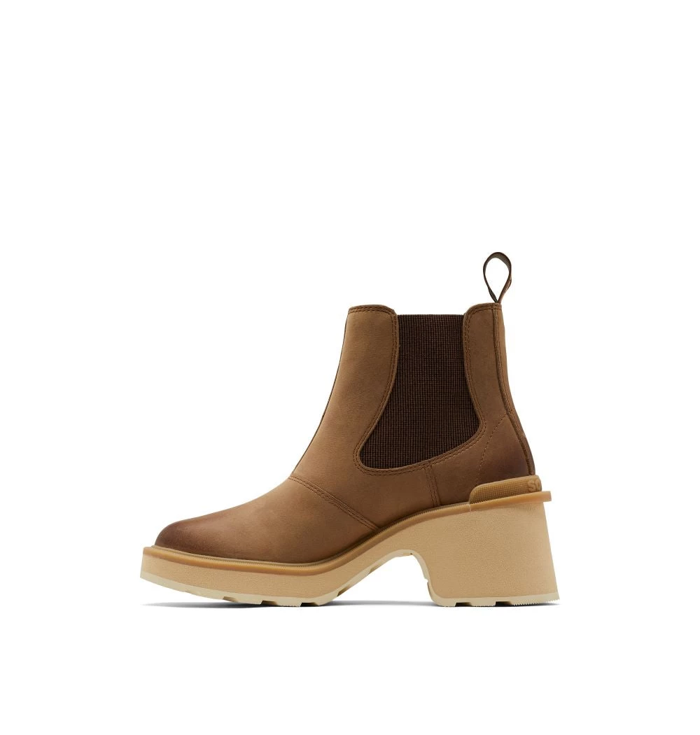 'Sorel' Women's Hi-Line Heel Chelsea Boot - Umber / Ceramic 5 'Sorel' Women's Hi-Line Heel Chelsea Boot - Umber / Ceramic - Image 5