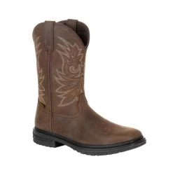 'Rocky' Men's 11" Worksmart SR WP Western - Brown -Footwear Sales Store 20190115075655 c4ccac8c me 1024x1024@2x