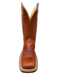 'Hondo' Men's 11" Western Square Toe - Maple Crazy Horse -Footwear Sales Store 26403 1024x1024@2x
