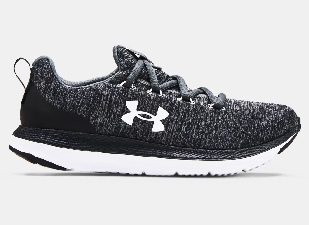 'Under Armour' Women's Charged Impulse - Black / White 1 'Under Armour' Women's Charged Impulse - Black / White