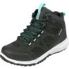 'Northside' Women's Benton WP Mid Hiker - Black / Aqua