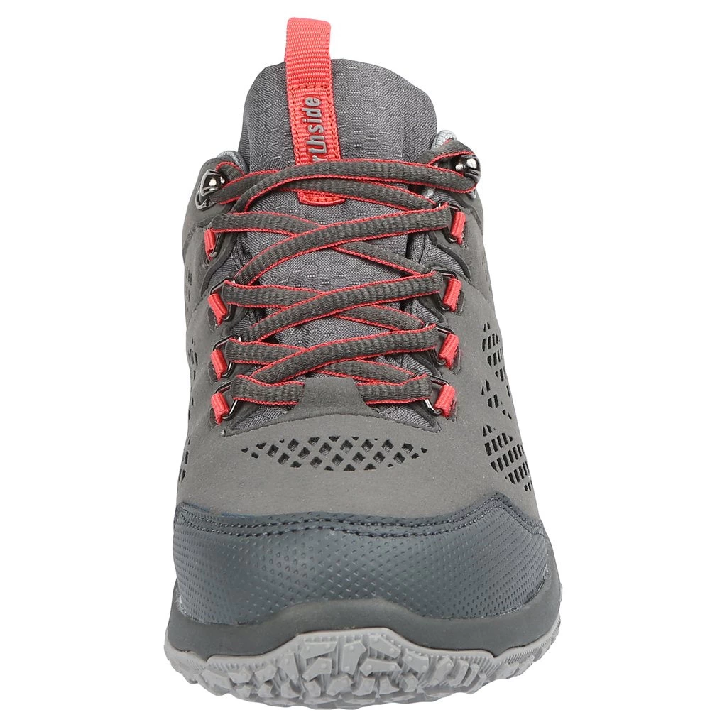 'Northside' Women's Benton WP Hiker - Grey / Coral 4 'Northside' Women's Benton WP Hiker - Grey / Coral - Image 4