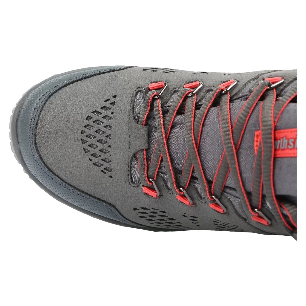 'Northside' Women's Benton WP Hiker - Grey / Coral 2 'Northside' Women's Benton WP Hiker - Grey / Coral - Image 2