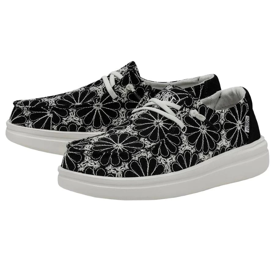 'Hey Dude' Women's Wendy Rise Eyelet - Black 1 'Hey Dude' Women's Wendy Rise Eyelet - Black