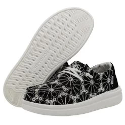 'Hey Dude' Women's Wendy Rise Eyelet - Black 8 'Hey Dude' Women's Wendy Rise Eyelet - Black -Footwear Sales Store 40075 001 WENDY RISE EYELET BLACK LEFT 3 1024x1024@2x