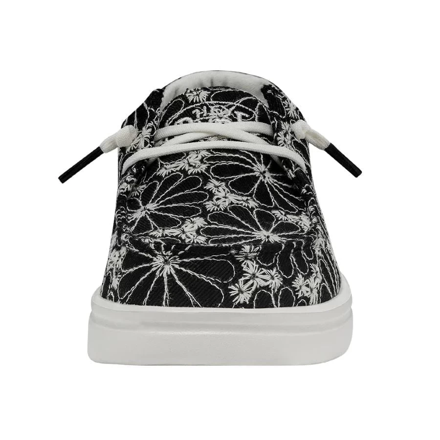 'Hey Dude' Women's Wendy Rise Eyelet - Black 4 'Hey Dude' Women's Wendy Rise Eyelet - Black - Image 4