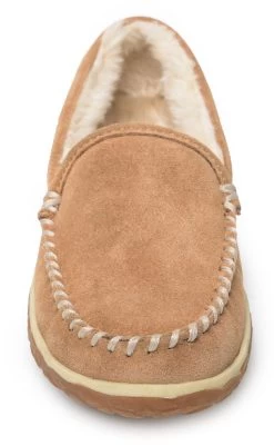 'Minnetonka' Women's Tempe Pile Lined Moc Slipper - Cinnamon -Footwear Sales Store 40121 01 1024x1024@2x
