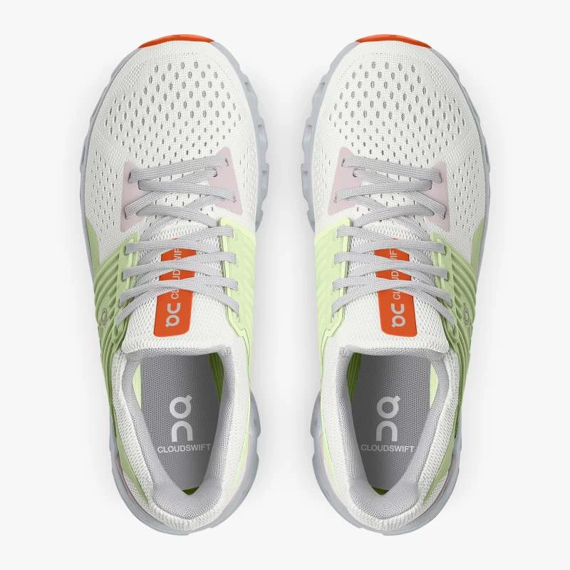 'On Running' Women's Cloudswift - Ice / Oasis 2 'On Running' Women's Cloudswift - Ice / Oasis - Image 2