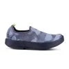 'OOFOS' Women's OOmg EeZee Low Shoe - Black / Grey Camo