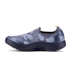'OOFOS' Women's OOmg EeZee Low Shoe - Black / Grey Camo -Footwear Sales Store 5072BKGYCMO shot4 1024x1024@2x