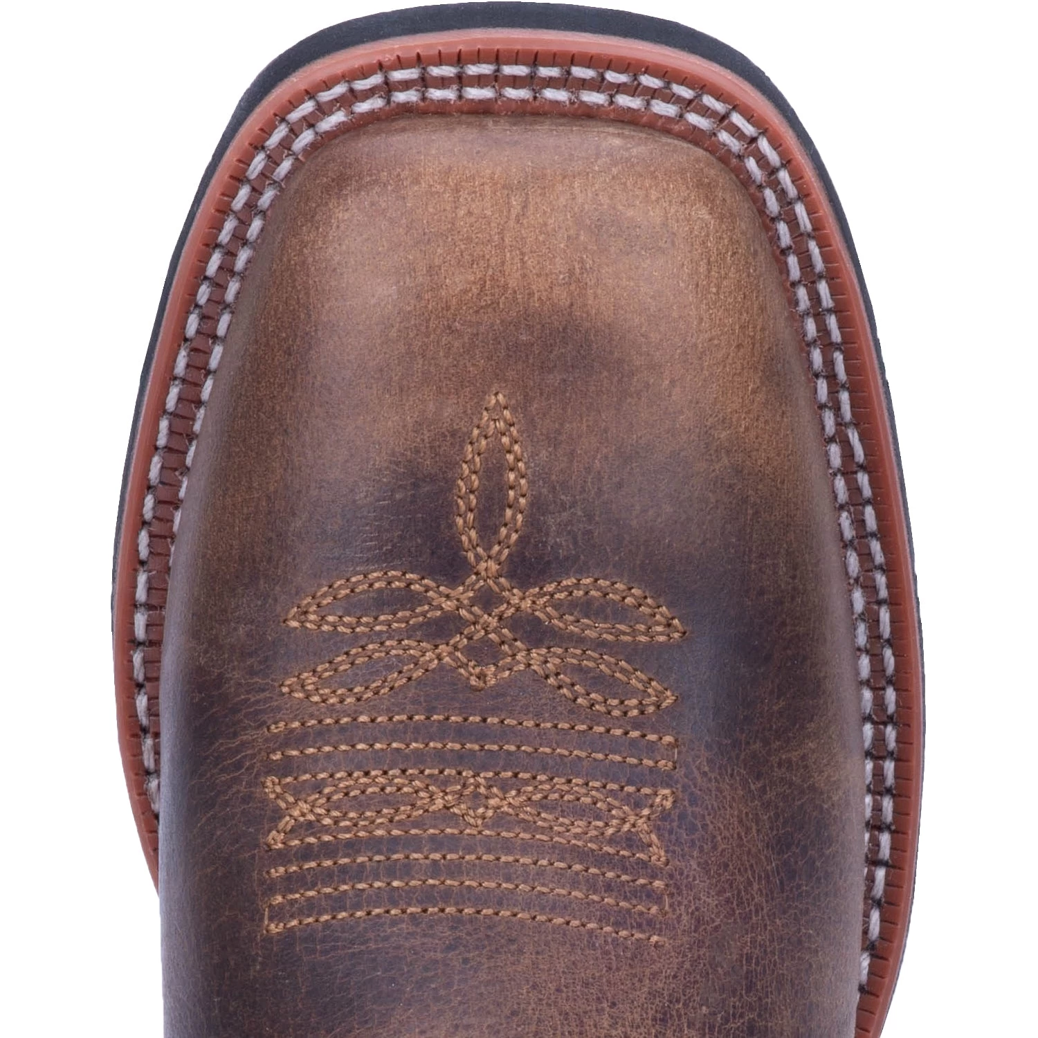 'Laredo' Women's 11" Anita Western Square Toe - Brown / Turquoise 2 'Laredo' Women's 11" Anita Western Square Toe - Brown / Turquoise - Image 2