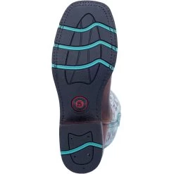 'Laredo' Women's 11" Anita Western Square Toe - Brown / Turquoise 9 'Laredo' Women's 11" Anita Western Square Toe - Brown / Turquoise -Footwear Sales Store 5607 7 1024x1024@2x