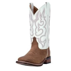 'Laredo' Women's 11" Mesquite Western Square Toe - Taupe / White 8 'Laredo' Women's 11" Mesquite Western Square Toe - Taupe / White -Footwear Sales Store 5621 1 1500x.progressive 1024x1024 9f9c2038 e09f 4a27 9427 14ca68784364 1024x1024@2x