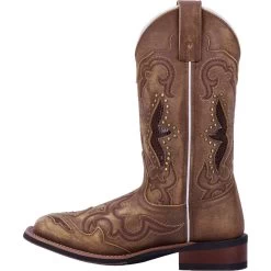 'Laredo' Women's 11" Spellbound Western Square Toe - Tan 13 'Laredo' Women's 11" Spellbound Western Square Toe - Tan -Footwear Sales Store 5661 3 1500x.progressive ebb953a3 01bd 41a2 93a2 85203444f4bf 1024x1024@2x