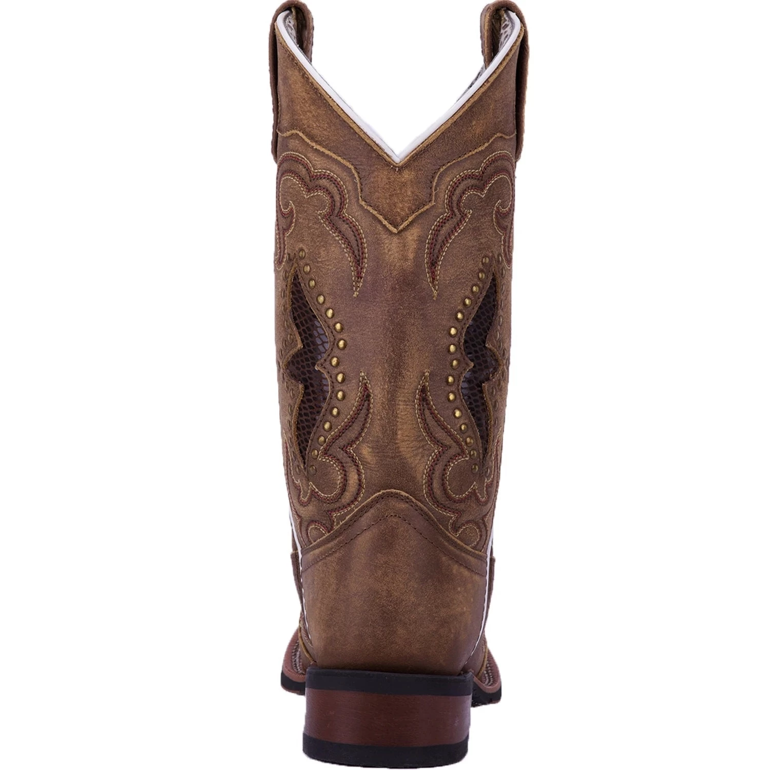 'Laredo' Women's 11" Spellbound Western Square Toe - Tan 5 'Laredo' Women's 11" Spellbound Western Square Toe - Tan - Image 5