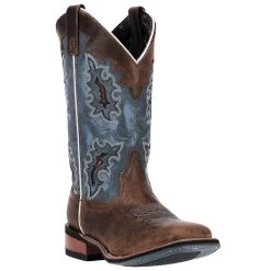 'Laredo' Women's 11" Isla Western Square Toe - Tan / Blue Denim -Footwear Sales Store 5666 1 1500x.progressive b85d1ae6 e2cf 4ef8 80a0 d085202e9b1c 1024x1024@2x