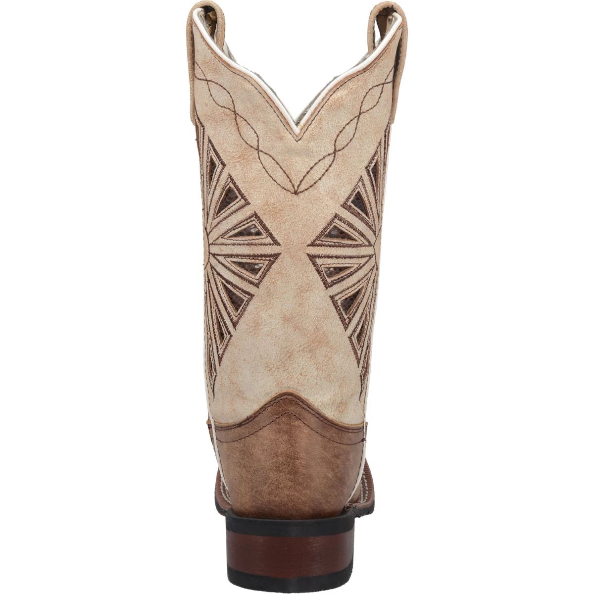 'Laredo' Women's 11" Kite Days Western Square Toe - Tan / Brown 5 'Laredo' Women's 11" Kite Days Western Square Toe - Tan / Brown - Image 5