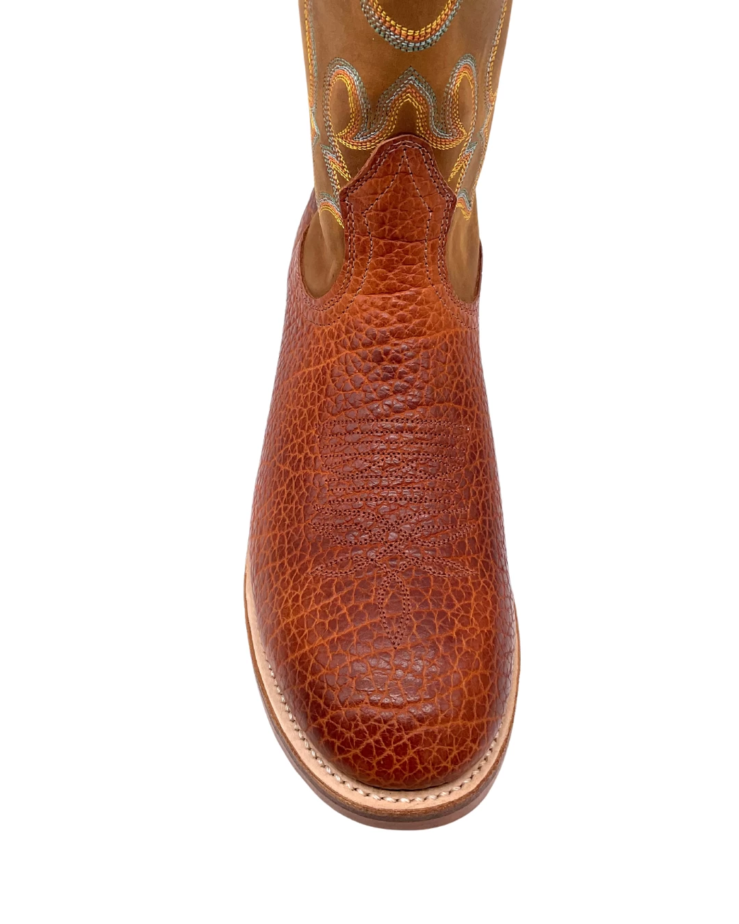 'Boulet' Men's 12" Western Round Toe - Utta Whisky / Grizzly Tan 2 'Boulet' Men's 12" Western Round Toe - Utta Whisky / Grizzly Tan - Image 2