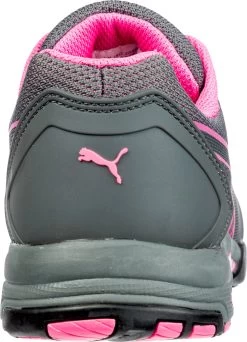 'Puma' Women's Celerity Knit Low Steel Toe - Grey / Pink -Footwear Sales Store 642915 CELERITY KNIT PINK WNS LOW 804 back 1024x1024@2x